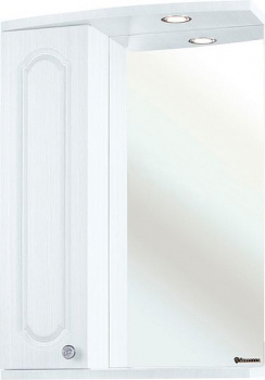 Зеркало-шкаф Bellezza Камелия 55 L белый