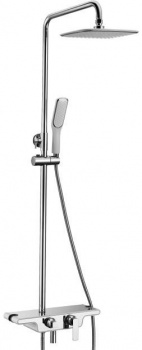 Душевая стойка Lemark Tropic LM7006C, Душевые панели, Душевые системы, Стойки, Гарнитуры, лейки, тропический душ в Москве Тел.: +7 (968) 040-40-82