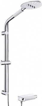 Душевая стойка Weltwasser WW DP 10250 WT хром/белая, Душевые панели, Душевые системы, Стойки, Гарнитуры, лейки, тропический душ в Москве Тел.: +7 (968) 040-40-82