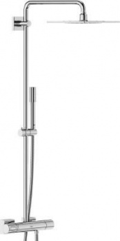 Душевая стойка Grohe Rainshower F-series System 10 27569000, Душевые панели, Душевые системы, Стойки, Гарнитуры, лейки, тропический душ в Москве Тел.: +7 (968) 040-40-82