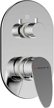 Смеситель для ванны Bravat Drop P69190C-RUS купить по всей России