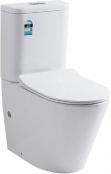 Унитаз-компакт Esbano Alagon безободковый в интернет магазине сантехники Акванота в Москве Тел.: +7 (968) 040-40-82