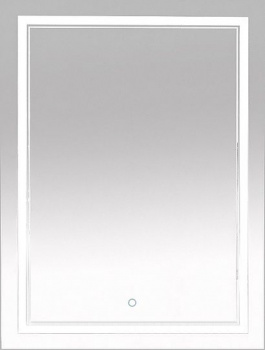 Зеркало Misty Неон 2 LED 60x80, сенсор на зеркале