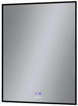 Зеркало Grossman Pragma-норма Black 60x80x4,5 LED с сенсорным выключателем и подогревом