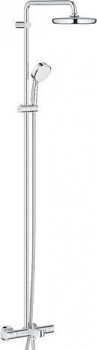 Душевая стойка Grohe Tempesta Cosmopolitan 210 26223001, Душевые панели, Душевые системы, Стойки, Гарнитуры, лейки, тропический душ в Москве Тел.: +7 (968) 040-40-82