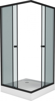 Душевой уголок Niagara Eco NG-009-14QT 90x90x195 тонированные стекла интернет магазина сантехники Акванота