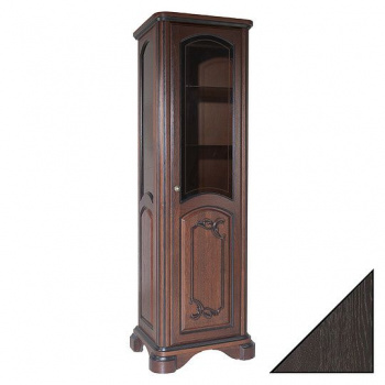 Пенал Bellezza Виктория 60 R черный патина серебро