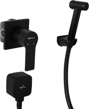 Смеситель для душа Elghansa Squareline 34Q0743-Black (Set-84) купить по всей России