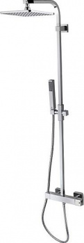 Душевая стойка Bossini Cosmo L30019.030 хром, Душевые панели, Душевые системы, Стойки, Гарнитуры, лейки, тропический душ в Москве Тел.: +7 (968) 040-40-82