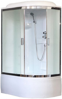Душевая кабина Royal Bath RB 8120BK1-M-CH L интернет магазина сантехники Акванота