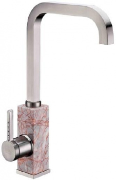 Смеситель для кухни Zorg Stone ZR 370 Y rosso nickel купить по всей России