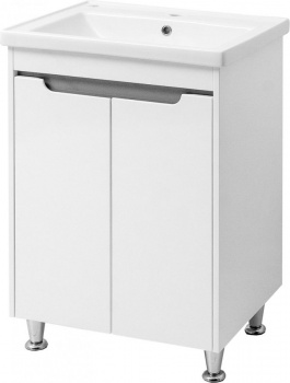 Тумба с раковиной Cerutti SPA Эмилия grey 60