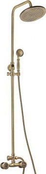 Душевая стойка Bronze de Luxe 10118R, Душевые панели, Душевые системы, Стойки, Гарнитуры, лейки, тропический душ в Москве Тел.: +7 (968) 040-40-82