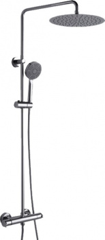 Душевая стойка Bravat Waterfall F939114C-A2-RUS, Душевые панели, Душевые системы, Стойки, Гарнитуры, лейки, тропический душ в Москве Тел.: +7 (968) 040-40-82