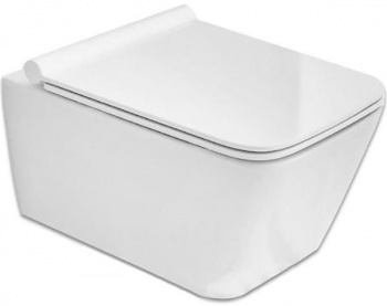 Подвесной унитаз SSWW NC4441 White с крышкой Soft Close микролифт в интернет магазине сантехники Акванота в Москве Тел.: +7 (968) 040-40-82