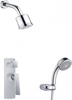 Душевой комплект Timo Helmi SX-4059/00-16SM хром с белым с внутренней частью, Душевые панели, Душевые системы, Душевые стойки, Гарнитуры, лейки, тропический душ в Москве Тел.: +7 (968) 040-40-82