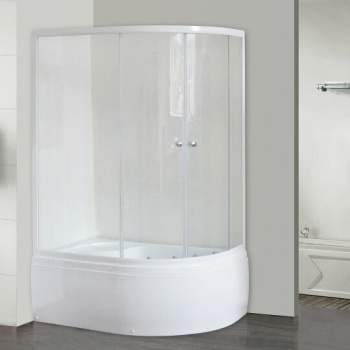Душевой уголок Royal Bath RB 8120BK-T-L интернет магазина сантехники Акванота