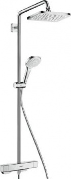 Душевая стойка Hansgrohe Croma 27630000 для душа, с термостатом, Душевые панели, Душевые системы, Стойки, Гарнитуры, лейки, тропический душ в Москве Тел.: +7 (968) 040-40-82