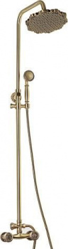Душевая стойка Bronze de Luxe 10118F, Душевые панели, Душевые системы, Стойки, Гарнитуры, лейки, тропический душ в Москве Тел.: +7 (968) 040-40-82
