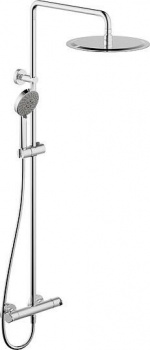Душевая стойка Bravat Waterfall F939114C-A3-RUS, Душевые панели, Душевые системы, Стойки, Гарнитуры, лейки, тропический душ в Москве Тел.: +7 (968) 040-40-82
