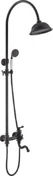 Душевая стойка Timo Adelia SX-6010/04 black antique, Душевые панели, Душевые системы, Стойки, Гарнитуры, лейки, тропический душ в Москве Тел.: +7 (968) 040-40-82