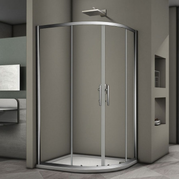 Душевой уголок Veconi Rovigo RV30-10090PR-01-19C3 100x90x190 прозрачное интернет магазина сантехники Акванота