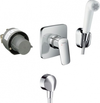 Гигиенический душ Hansgrohe Logis SET со смесителем купить по всей России