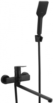 Смеситель ESKO Singapore black SB 31 для ванны и душа черный купить по всей России
