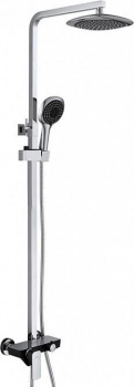 Душевая стойка D&K Berlin Technische DA1433715A02 черный, Душевые панели, Душевые системы, Стойки, Гарнитуры, лейки, тропический душ в Москве Тел.: +7 (968) 040-40-82