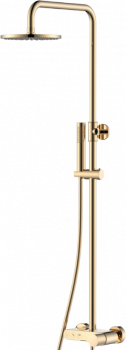 Душевая стойка Boheme Stick 128-GG.2 touch gold, Душевые панели, Душевые системы, Стойки, Гарнитуры, лейки, тропический душ в Москве Тел.: +7 (968) 040-40-82