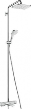 Душевая стойка Hansgrohe Croma 27687000 для ванны с душем, с термостатом, Душевые панели, Душевые системы, Стойки, Гарнитуры, лейки, тропический душ в Москве Тел.: +7 (968) 040-40-82
