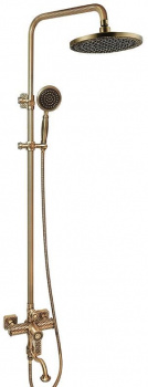 Душевая система Altrobagno Antik Duo 030202 Br, Душевые панели, Душевые системы, Стойки, Гарнитуры, лейки, тропический душ в Москве Тел.: +7 (968) 040-40-82
