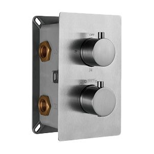 Смеситель с термостатом для душа RGW Shower Panels SP-42-01 с внутренней частью