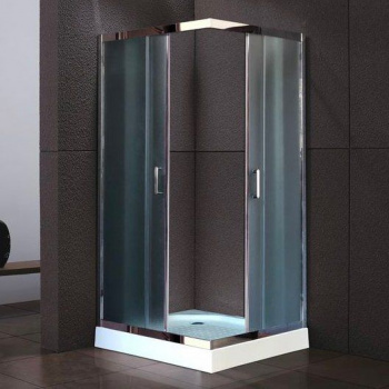 Душевой уголок Royal Bath RB80HP-C-CH с поддоном интернет магазина сантехники Акванота