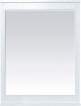 Зеркало Misty Марта 60 белое фактурное