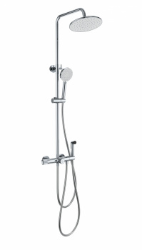 Душевая система Wonzon & Woghand WW-B3097-A-CR термостат, хром, Душевые панели, Душевые системы, Стойки, Гарнитуры, лейки, тропический душ в Москве Тел.: +7 (968) 040-40-82