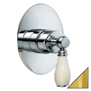 Смеситель для душа Bossini Retro Z002201 ORO с внутренней частью, золото купить по всей России