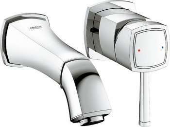 Смеситель для раковины Grohe Grandera 19929000 настенный купить по всей России