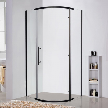 Душевой уголок Bravat Blackline BS090.1110A 90х90х195 интернет магазина сантехники Акванота