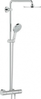 Душевая стойка Grohe Rainshower System 210 27967000, Душевые панели, Душевые системы, Стойки, Гарнитуры, лейки, тропический душ в Москве Тел.: +7 (968) 040-40-82