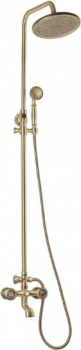 Душевая стойка Bronze de Luxe 10121R, Душевые панели, Душевые системы, Стойки, Гарнитуры, лейки, тропический душ в Москве Тел.: +7 (968) 040-40-82