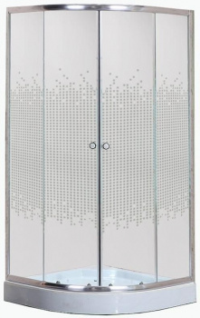 Душевой уголок Niagara Eco NG-001-08N 90x90x195 стекло мозаика интернет магазина сантехники Акванота