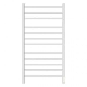 Полотенцесушитель электрический Point Вега PN71850W П12 500x1000, диммер справа, белый с доставкой по Москве