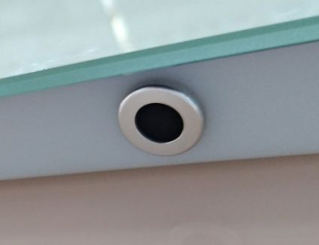 Зеркало Misty Неон 2 LED 120х80, сенсор на корпусе
