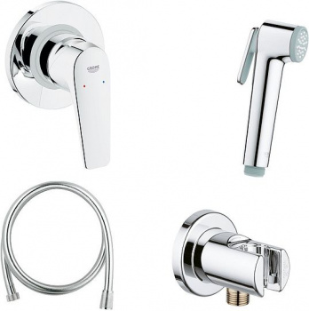 Гигиенический душ Grohe BauFlow 124900 со смесителем купить по всей России