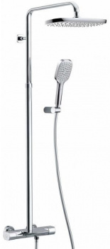 Душевая система с термостатом Altrobagno Filanti 030409 Cr, Душевые панели, Душевые системы, Стойки, Гарнитуры, лейки, тропический душ в Москве Тел.: +7 (968) 040-40-82
