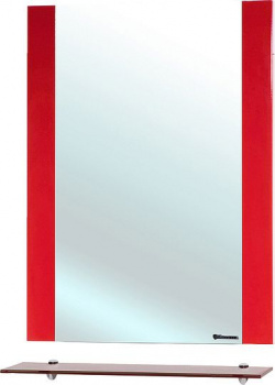 Зеркало Bellezza Рокко 70 красное