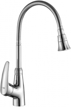 Смеситель Lemark Linara LM0413C для кухни с гибким изливом купить по всей России