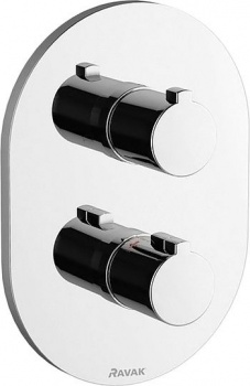 Смеситель с термостатом для ванны Ravak Chrome CR 067.00 купить по всей России