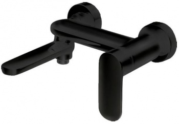 Смеситель для ванны Bravat Opal Black F6125183BM-01-RUS черный матовый купить по всей России